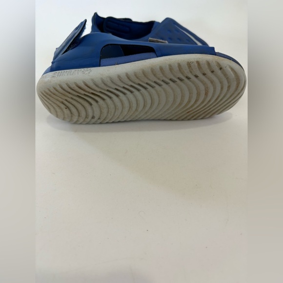 Nike toddler Sunray blue Velcro strap sandals size 9c - Picture 4 of 8